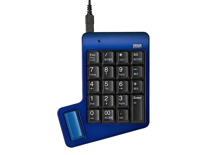 サンワ、コピーができる拡張キー搭載USBテンキー - 価格.com