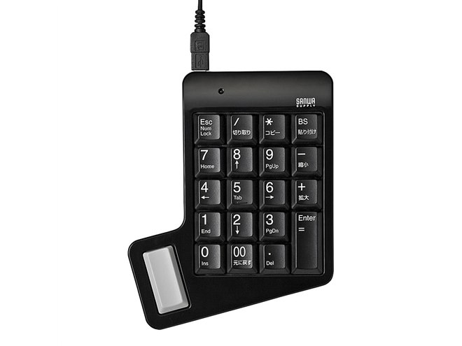 サンワ、コピーができる拡張キー搭載USBテンキー - 価格.com