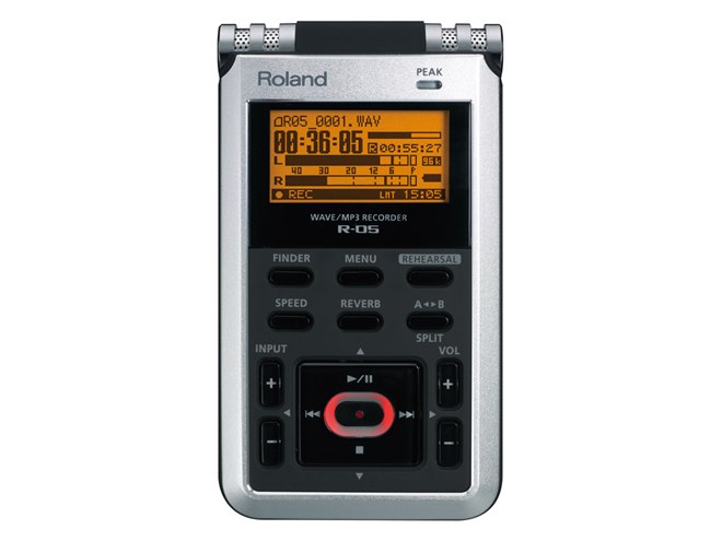 Roland WAVE/MP3 RECORDER R-05 レコーダー 録音機器 Roland R-05 WAVE/MP3 Recorder リニアPCMレコーダ