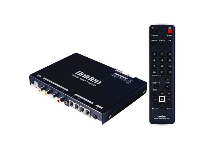 ユニデン 車載用地デジチューナー 4×4 ユニデン DTM430RH 地デジ
