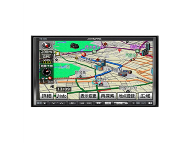 アルパイン、8GBのSDHCカード採用カーナビ4機種 - 価格.com