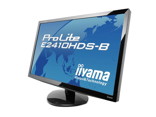 iiyama　ProLite E2410HDS　PLE2410HDS　モニター iiyama、フルHD対応24型ワイド液晶ディスプレイ - 価格.com