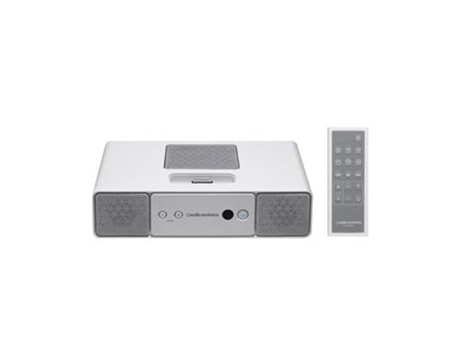 オーディオテクニカ、iPod対応2.1ch小型スピーカー - 価格.com