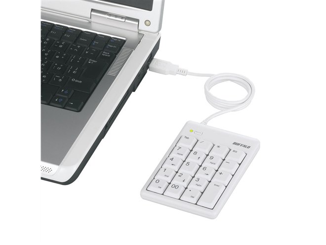 BUFFALO 有線テンキーボードTabキーUSBハブ付き ホワイト BSTKH100WH 2zzhgl6 Amazon.co.jp: バッファロー BUFFALO 有線テンキーボードTabキー