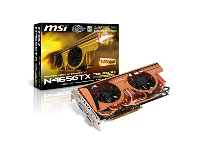 MSI、銅製Twin Frozr II搭載の限定ビデオカード - 価格.com