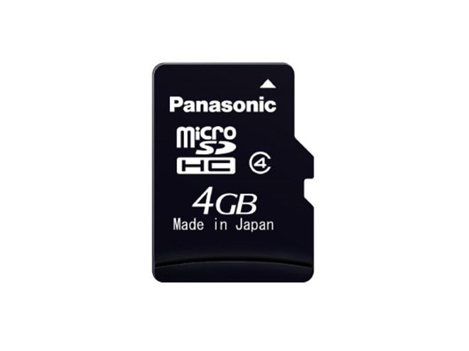 パナソニック、CLASS4対応のmicroSD/SDHCカード - 価格.com