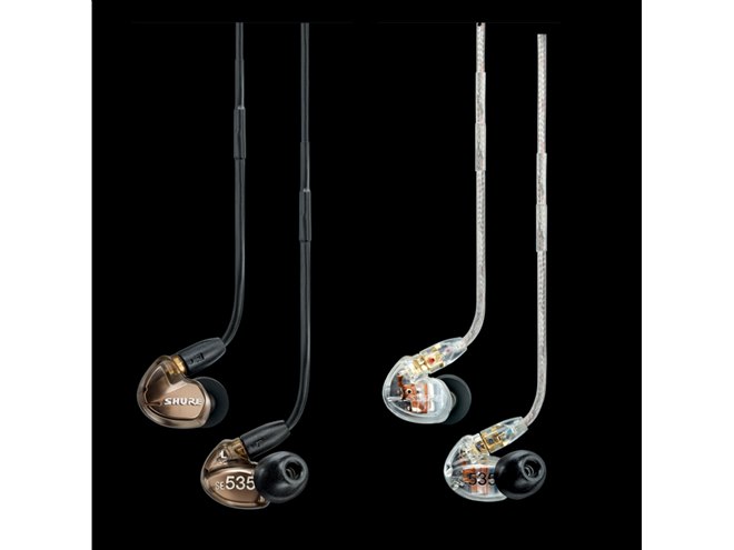 SHURE シュア SE535 Shure SE535-CL Professional Sound Isolating Earphones, High