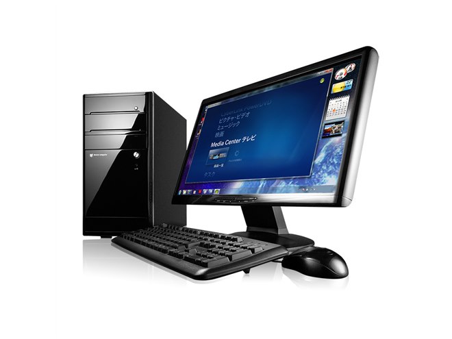 マウスコンピュータ　デスクトップPC Lm-iS600E-D3-P22W マウス、3波対応チューナー搭載のデスクトップPC - 価格.com