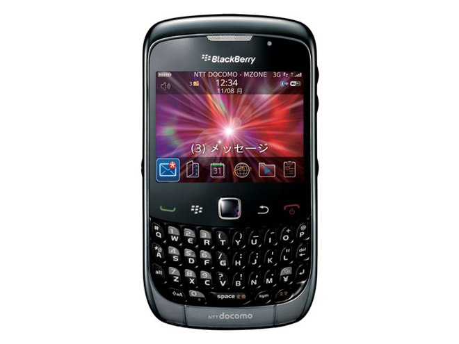 スマートフォン本体 BlackBerry curve 9300 Blackberry Curve 9300 - Black and Silver ( T-Mobile