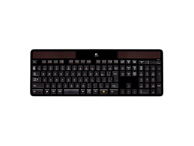 ロジクール、ソーラーパネル搭載の無線キーボード - 価格.com