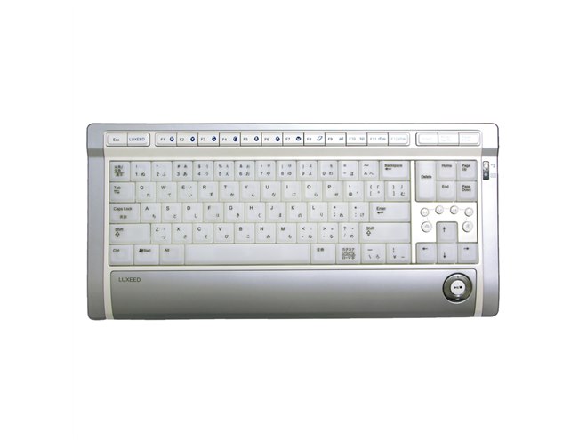 ハンファ、虹色に光るキーボード「LUXEED U7」 - 価格.com