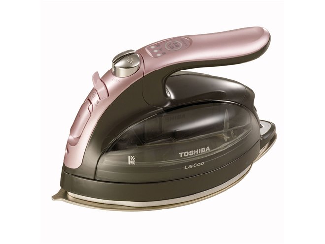 東芝、「美ラクルベース」採用コードレスアイロン - 価格.com