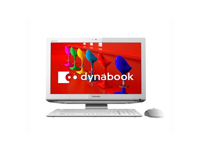 TOSHIBA 東芝 21.5インチワイド液晶一体型パソコン CPU:Celeron-1000M メモリー4GB HDD:1000GB Win10認証済み　ＡＣアダプター付属 ☆東芝 dynabook D61&frasl;PB 液晶一体型PC 21.5型 Win8.1 Core-i7 8GB