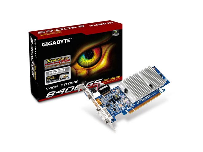 GIGABYTE、GeForce 8400 GS搭載のファンレスVGA - 価格.com