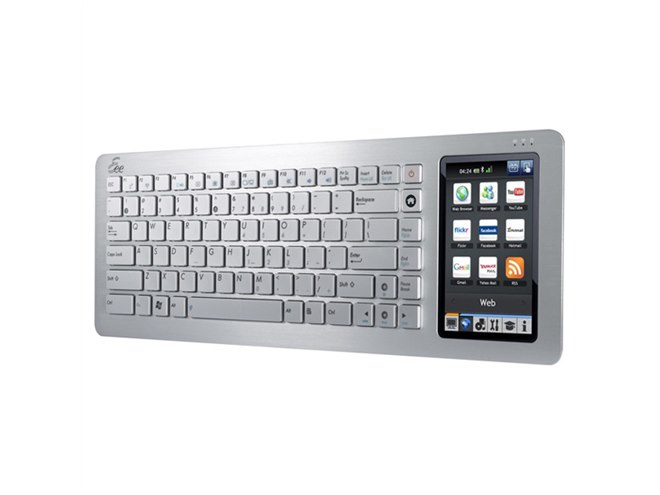 ASUS、キーボード一体型パソコン「EeeKeyboard PC」 - 価格.com