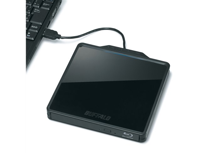バッファロー ポータブル ブルーレイドライブ BRXL-PC6U2 BDXL BRXL-PT6U2V-BK : ポータブルブルーレイドライブ | バッファロー