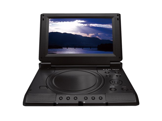 Superbe ポータブルDVDプレイヤー ZOX、8型LEDバックライト液晶搭載の