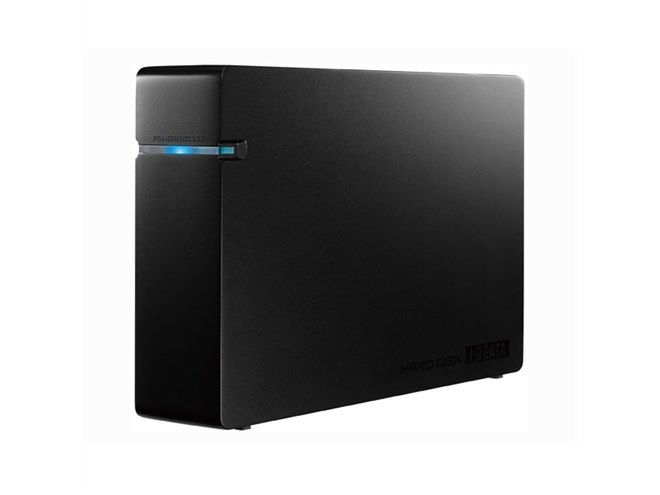 外付HDD BizDAS 2TB USB 3.2 HDW-UT2 アイ・オー、ファンレスのUSB 3.0