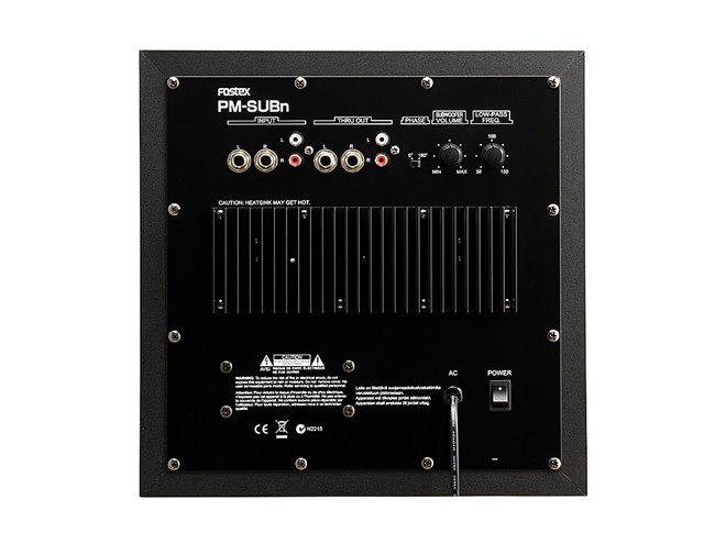 Fostex PM-SUBn サブウーファー フォステクス、小型サブウーファー「PM-SUBn」 - 価格.com