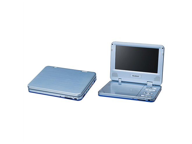 BLUEDOT、厚さ27mmの7型ポータブルDVDプレーヤー - 価格.com