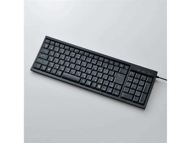 エレコム、パンタグラフ方式の有線キーボード3機種 - 価格.com