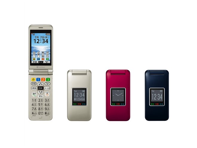 Softbank - 携帯電話　８個セット ソフトバンク 811SH モックアップ 8色セット 【クリック