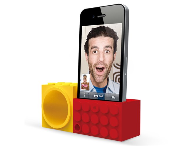 OZAKI、iPhone 4用のブロック型拡張スピーカー - 価格.com