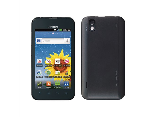 ドコモ、「Optimus bright L-07C」を6月18日発売 - 価格.com