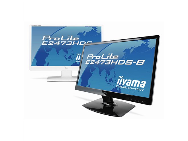 iiyama、ホワイトLED採用の23.6型/21.5型ワイド液晶 - 価格.com