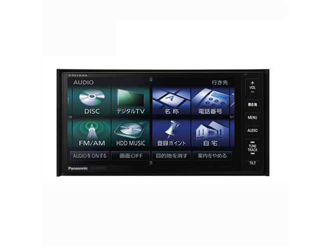 タント Panasonic パナソニック ストラーダ CN-H500WD HDDナビ