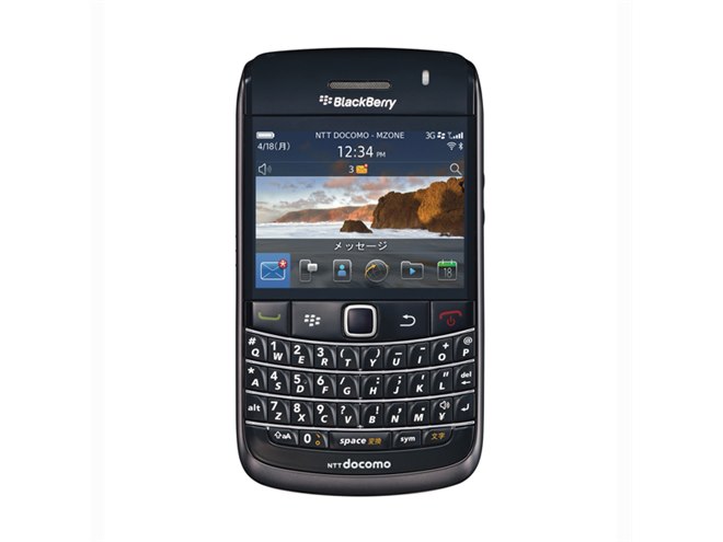 ドコモ、「BlackBerry Bold 9780」を6月29日に発売 - 価格.com
