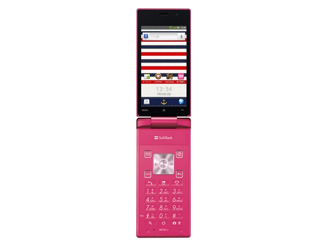 注目の ソフトバンク、女性向け折りたたみスマホ7/22発売 価格.com - メモリ