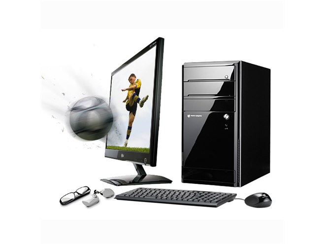 マウス、3D対応23型液晶セットのデスクトップPC - 価格.com