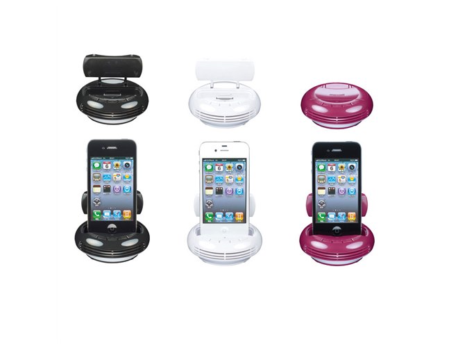 マクセル、ウォークマン/iPhone専用円盤形スピーカー - 価格.com