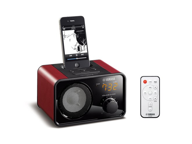 YAMAHA iPhone スピーカー ヤマハ、クロック機能塔載のiPhoneドッグスピーカー - 価格.com