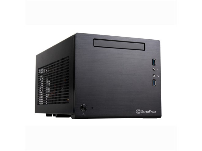PCケース SILVER STONE 電源つき mini-ITXケース シルバーストーン