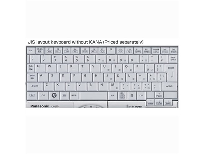 パナソニック、Ultimate搭載の外国人向け12.1型ノート - 価格.com