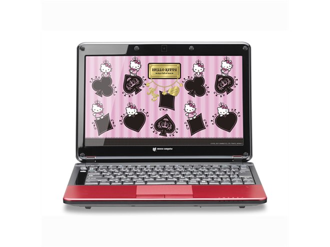 マウス、ハローキティとコラボした11.6型ノートPC - 価格.com