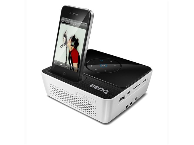 【限定値下げ】BenQプロジェクター BenQ、iPod/iPhone対応ドックを搭載したLEDプロジェクター - 価格.com