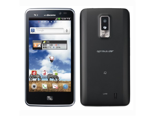 ドコモ、Xi対応Optimus LTE L-01Dを12月15日より発売 - 価格.com
