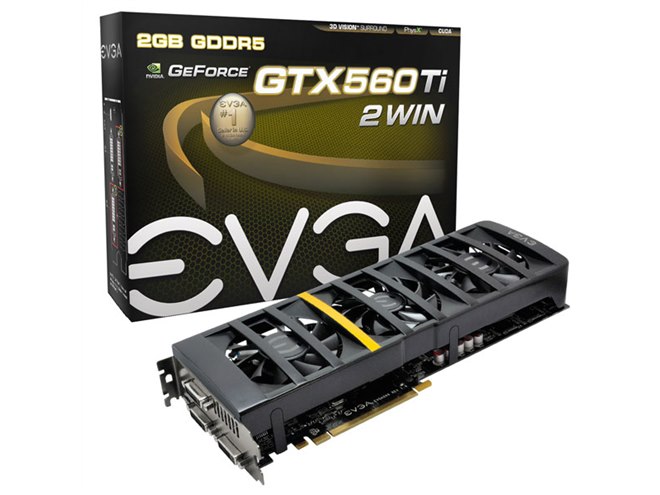 EVGA、Geforce GTX 560 Tiを2基搭載したビデオカード - 価格.com