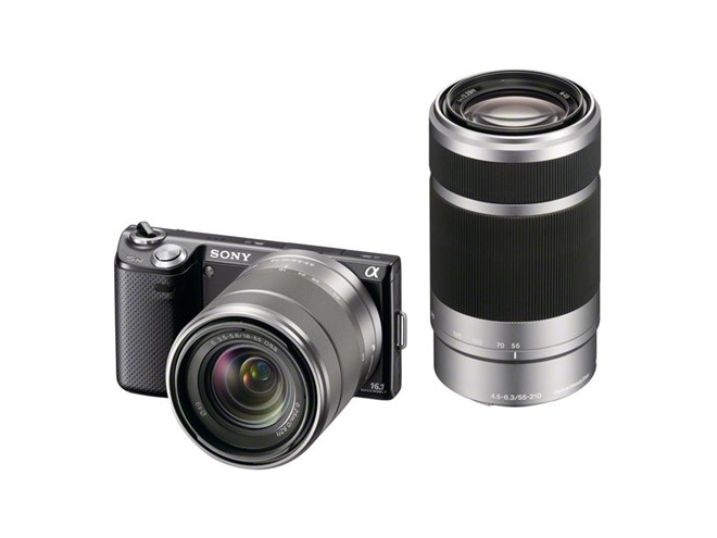 ソニー、「NEX-5N」 のダブルズームレンズキットなどの発売日を
