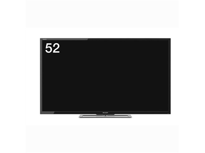シャープ、「フリースタイル AQUOS F5」に52V型と46V型を追加