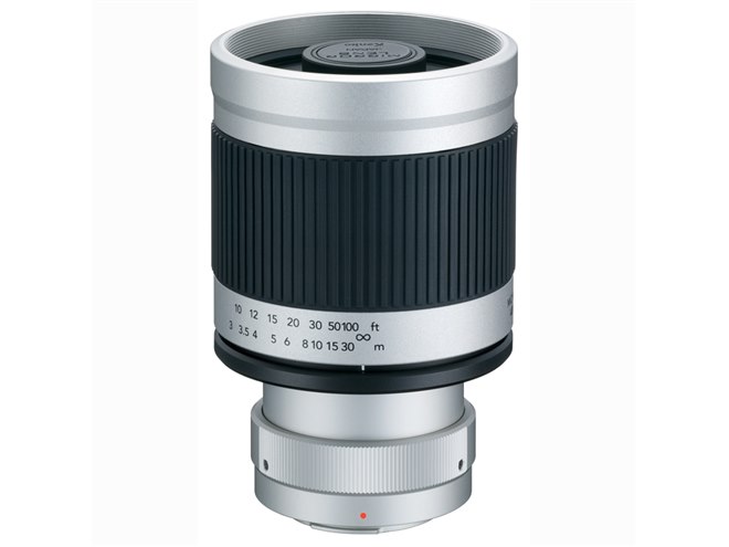 ケンコー、超望遠「Kenkoミラーレンズ400mm F8」を2/3に発売