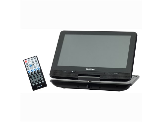 BLUEDOT ポータブルDVDプレーヤー BDP-1030K BLUEDOT、最大6時間駆動の10型ポータブルDVDプレーヤー - 価格.com
