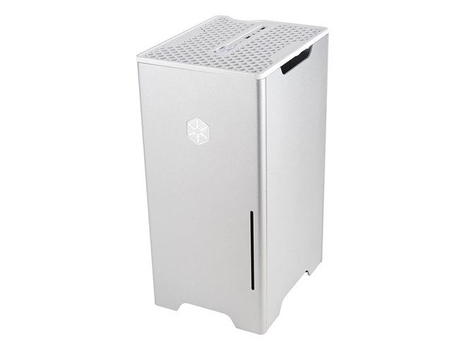 SilverStone、縦型デザインのアルミ製Mini-ITXケース - 価格.com