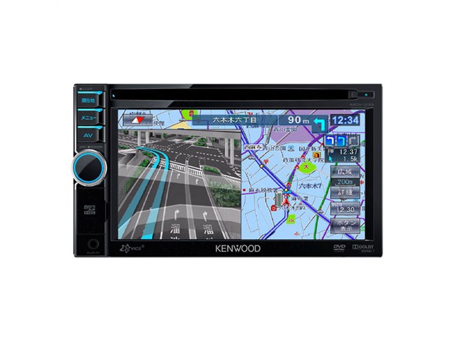 KENWOOD 簡単操作ナビ　MDV-434DT フルセグ　最新地図　フルセット3-6 彩速ナビ 【2025モデル/新品/3年保証】○ケンウッド Bluetooth/多言語