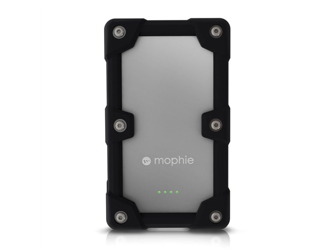 mophie、防塵・防滴性能を備えた6000mAhのモバイルバッテリー