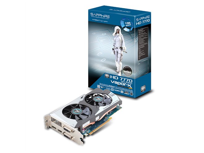 SAPPHIRE、OC仕様1.1GHzのRadeon HD 7770塔載VGA - 価格.com