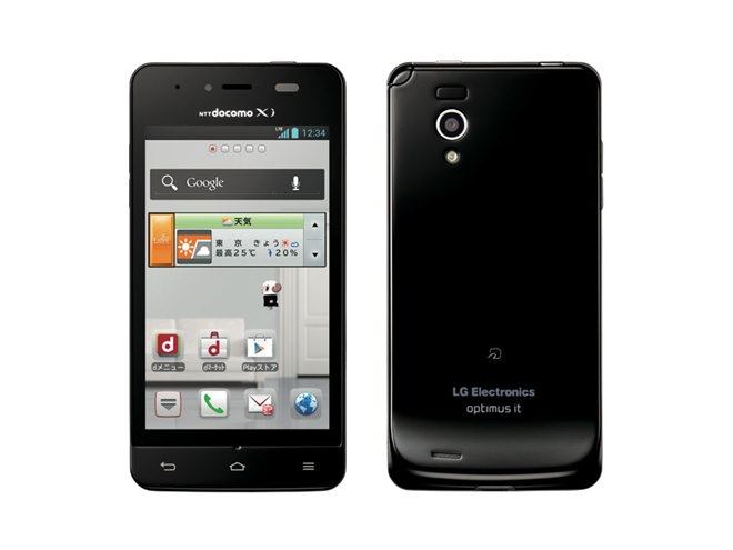ドコモ、幅62mmの「Optimus it L-05D」を6/30に発売 - 価格.com